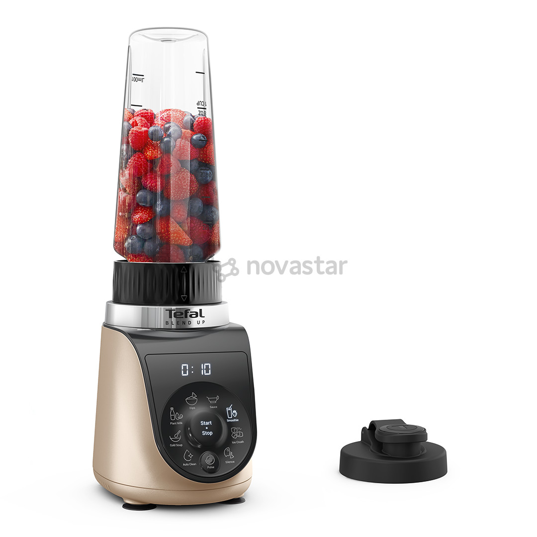 Mini trintuvas Tefal Blend Up, 1000 W, aukso/juodas