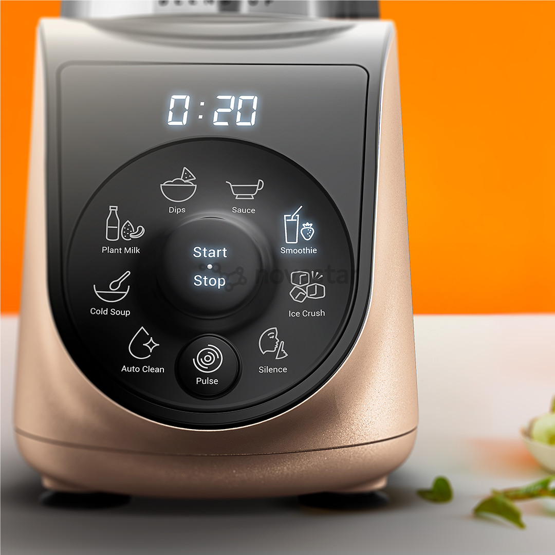 Mini trintuvas Tefal Blend Up, 1000 W, aukso/juodas