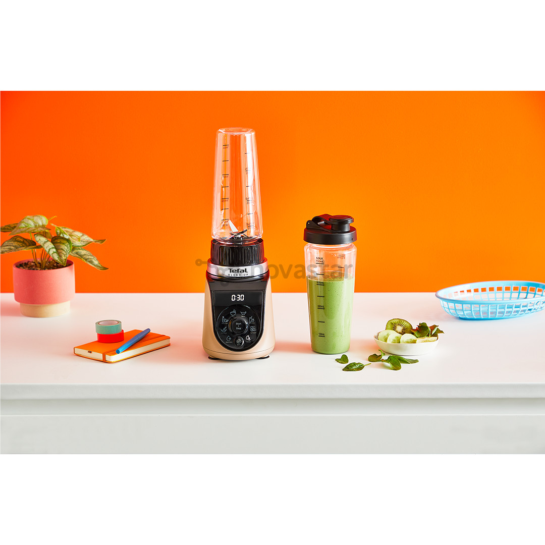 Mini trintuvas Tefal Blend Up, 1000 W, aukso/juodas