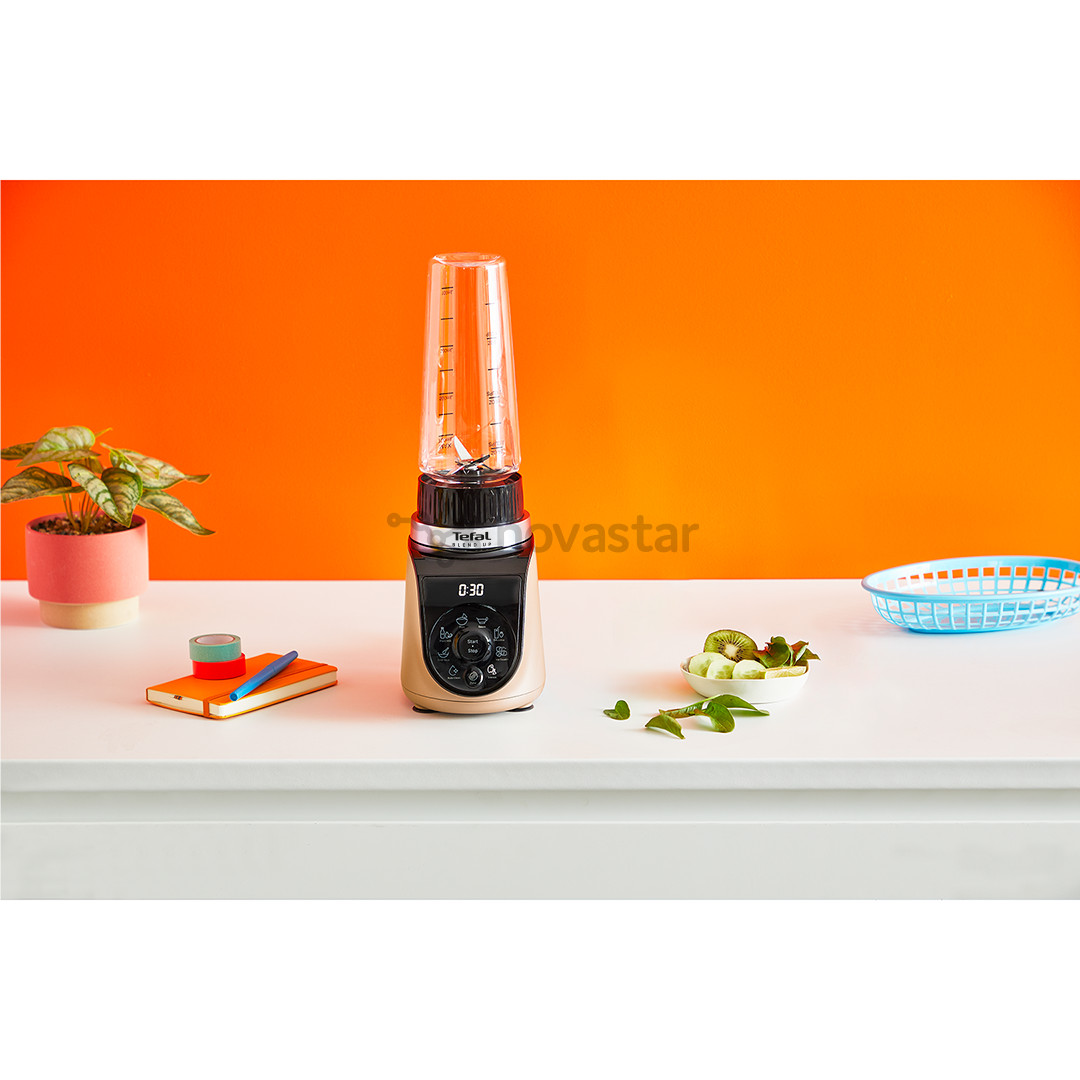 Mini trintuvas Tefal Blend Up, 1000 W, aukso/juodas
