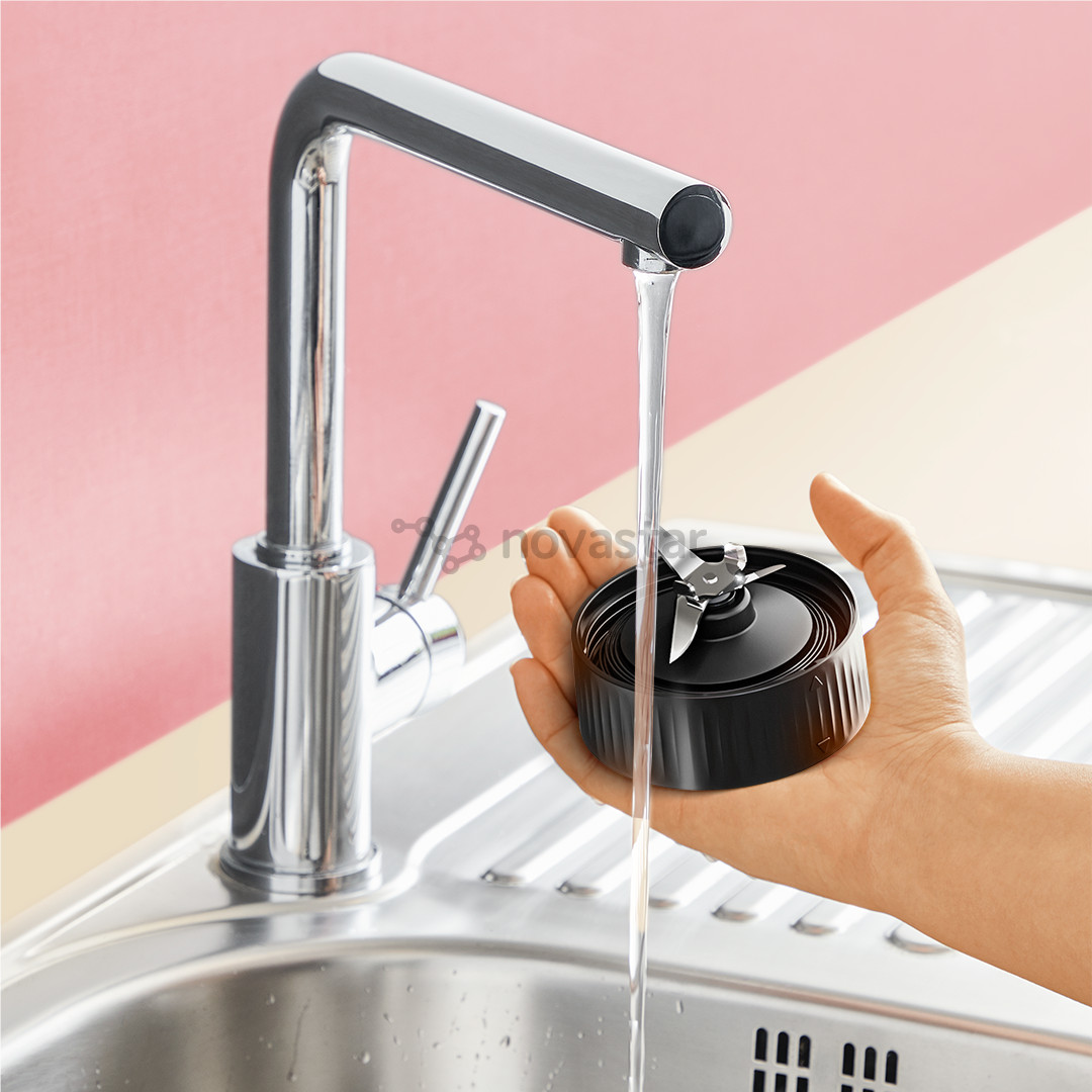 Mini trintuvas Tefal Blend Up, 1000 W, aukso/juodas