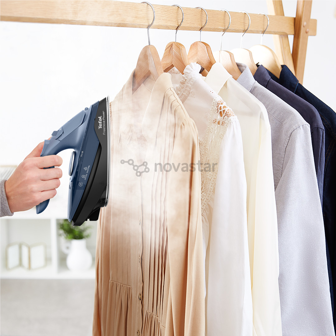 Belaidis garų lygintuvas Tefal Freemove Power, 2600 W, mėlynas/juodas