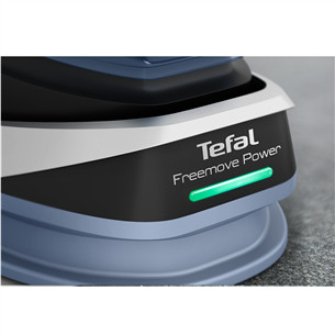 Belaidis garų lygintuvas Tefal Freemove Power, 2600 W, mėlynas/juodas