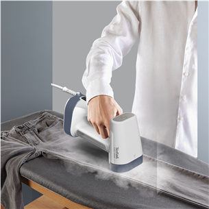 Drabužių garintuvas Tefal Pure Force, 2-in-1, 1800 W, baltas/mėlynas