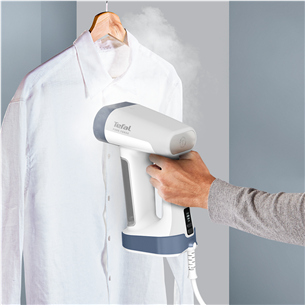 Drabužių garintuvas Tefal Pure Force, 2-in-1, 1800 W, baltas/mėlynas