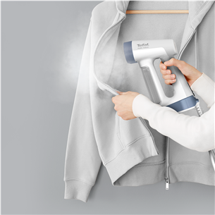 Drabužių garintuvas Tefal Pure Force, 2-in-1, 1800 W, baltas/mėlynas