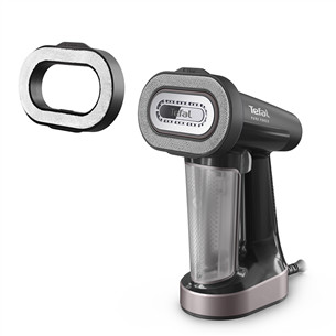 Tefal Pure Force, 3-in-1, 1800 W, black/pink - Clothing steamer DT8765E0