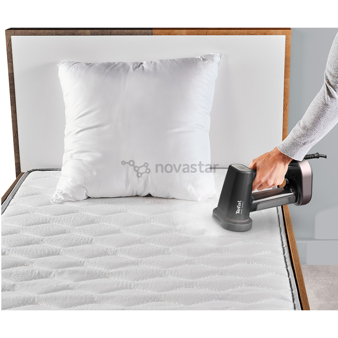 Tefal Pure Force, 3-in-1, 1800 W, juodas/rožinis - Garinis lygintuvas