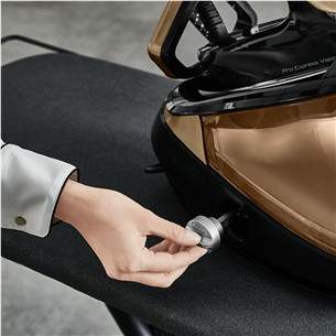 Garų lyginimo sistema Tefal Pro Express Vision, juoda/aukso spalvos