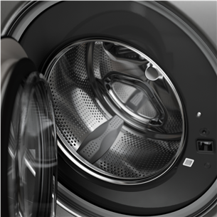 Asko, Professional, 7 kg, depth 59,1 cm, 1600 rpm, stainless steel - Front load washing machine