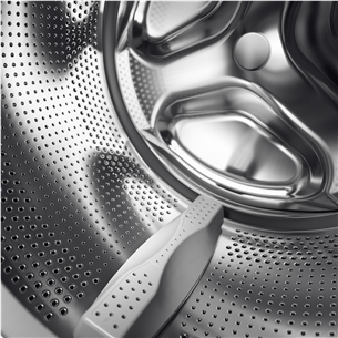 Asko, Professional, 7 kg, depth 59,1 cm, 1600 rpm, stainless steel - Front load washing machine