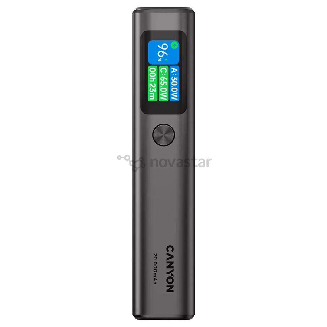 Canyon OnPower 230, 20000 mAh, dark gray - Power bank