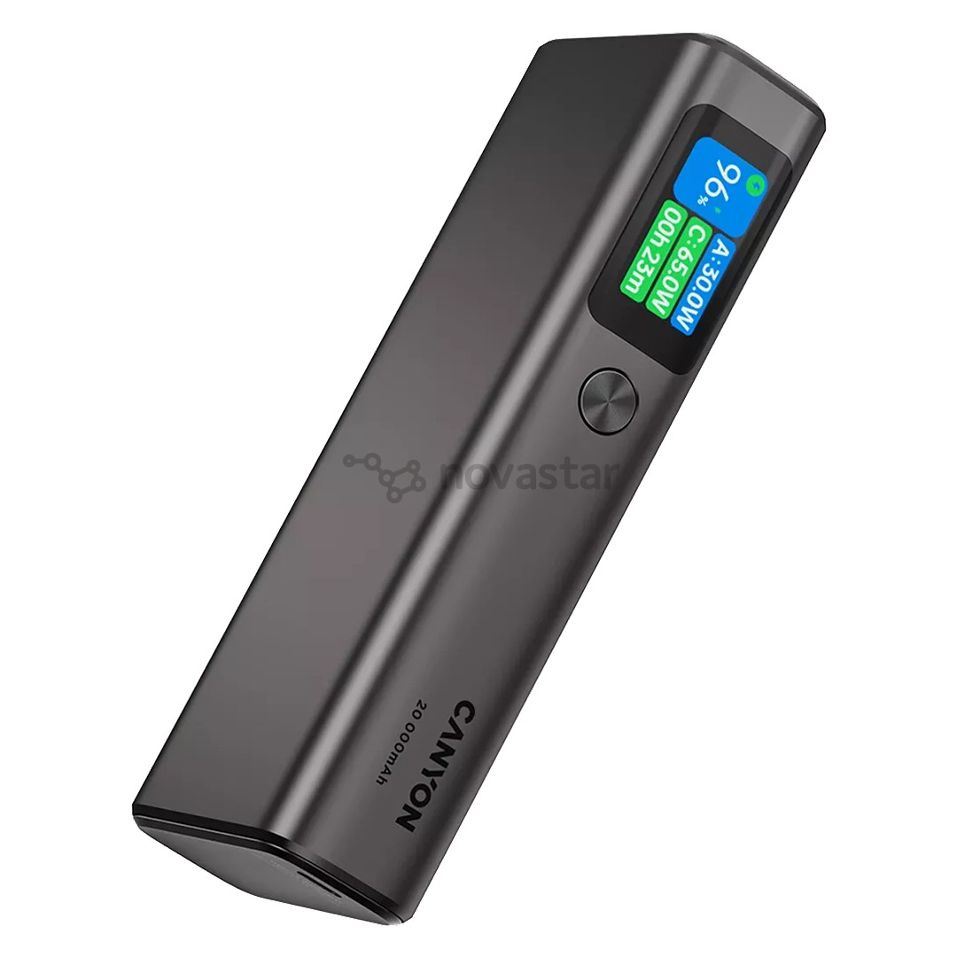 Canyon OnPower 230, 20000 mAh, dark gray - Power bank