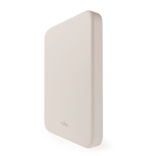 Išorinė baterija Puro Mini Power Mag, 15 W, 4200 mAh, smėlio spalvos PUFCBB40P2MAGBEG