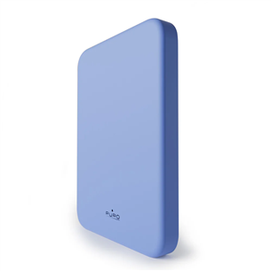 Išorinė baterija Puro Mini Power Mag, 15 W, 4200 mAh, mėlyna PUFCBB40P2MAGBLUE