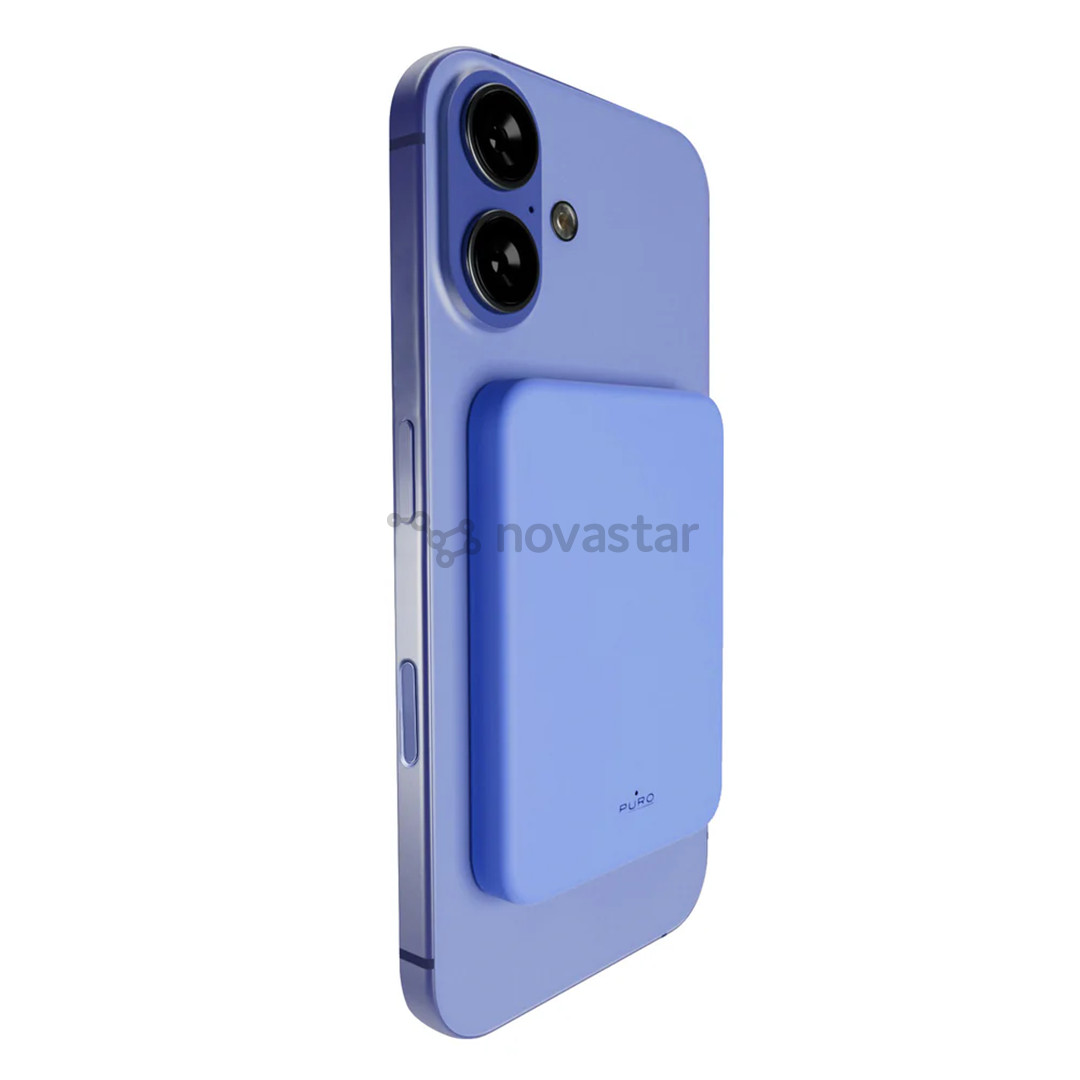 Puro Mini Power Mag, 15 Вт, 4200 мАч, голубой - Внешний аккумулятор