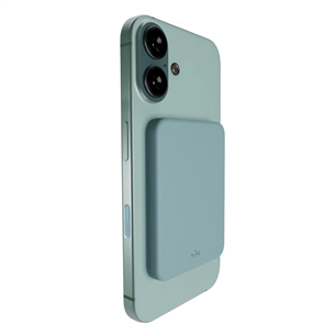 Išorinė baterija Puro Mini Power Mag, 15 W, 4200 mAh, žalia