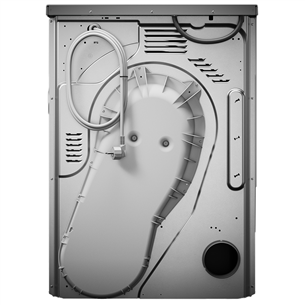 Asko, Professional, 7 kg, depth 65,4 cm, grey - Clothes dryer
