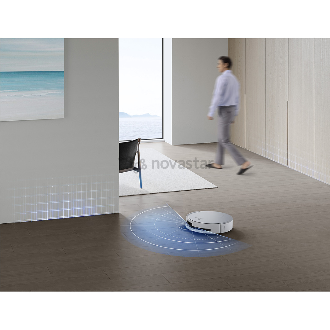 Dulkių siurblys robotas Ecovacs Deebot X8 OMNI, Wet & Dry, baltas
