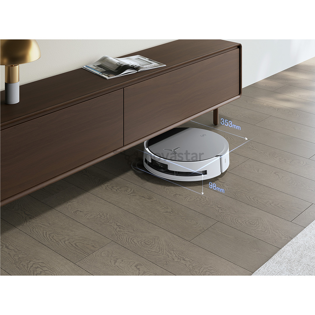 Dulkių siurblys robotas Ecovacs Deebot X8 OMNI, Wet & Dry, baltas