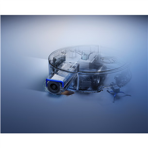 Dulkių siurblys robotas Ecovacs Deebot X8 OMNI, Wet & Dry, baltas