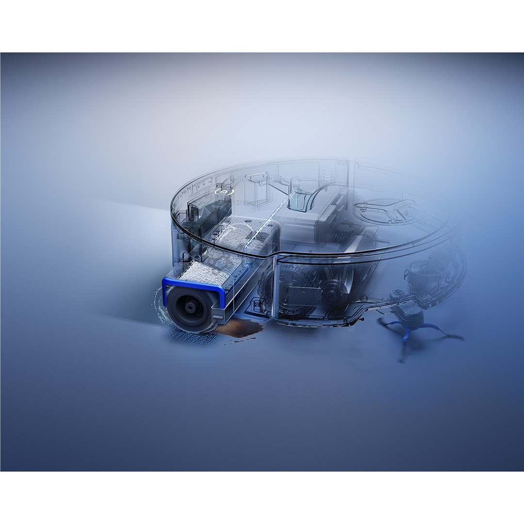 Dulkių siurblys robotas Ecovacs Deebot X8 OMNI, Wet & Dry, baltas