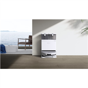 Dulkių siurblys robotas Ecovacs Deebot X8 OMNI, Wet & Dry, baltas