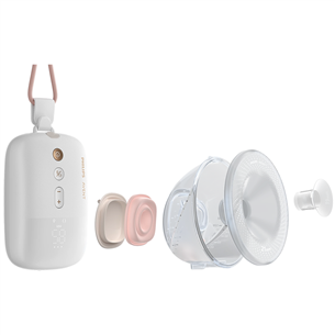 Dvigubas elektrinis pientraukis Philips Avent Hands-free, baltas