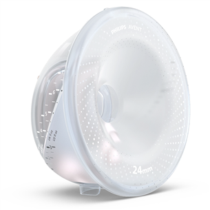 Dvigubas elektrinis pientraukis Philips Avent Hands-free, baltas