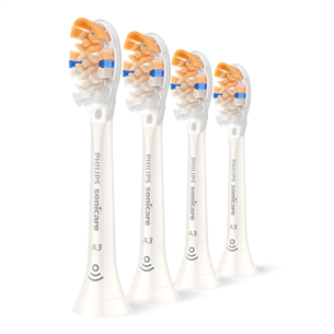 Dantų šepetėlių antgaliai Philips Sonicare Premium All-in-One, 4 pcs, balti HX9094/87