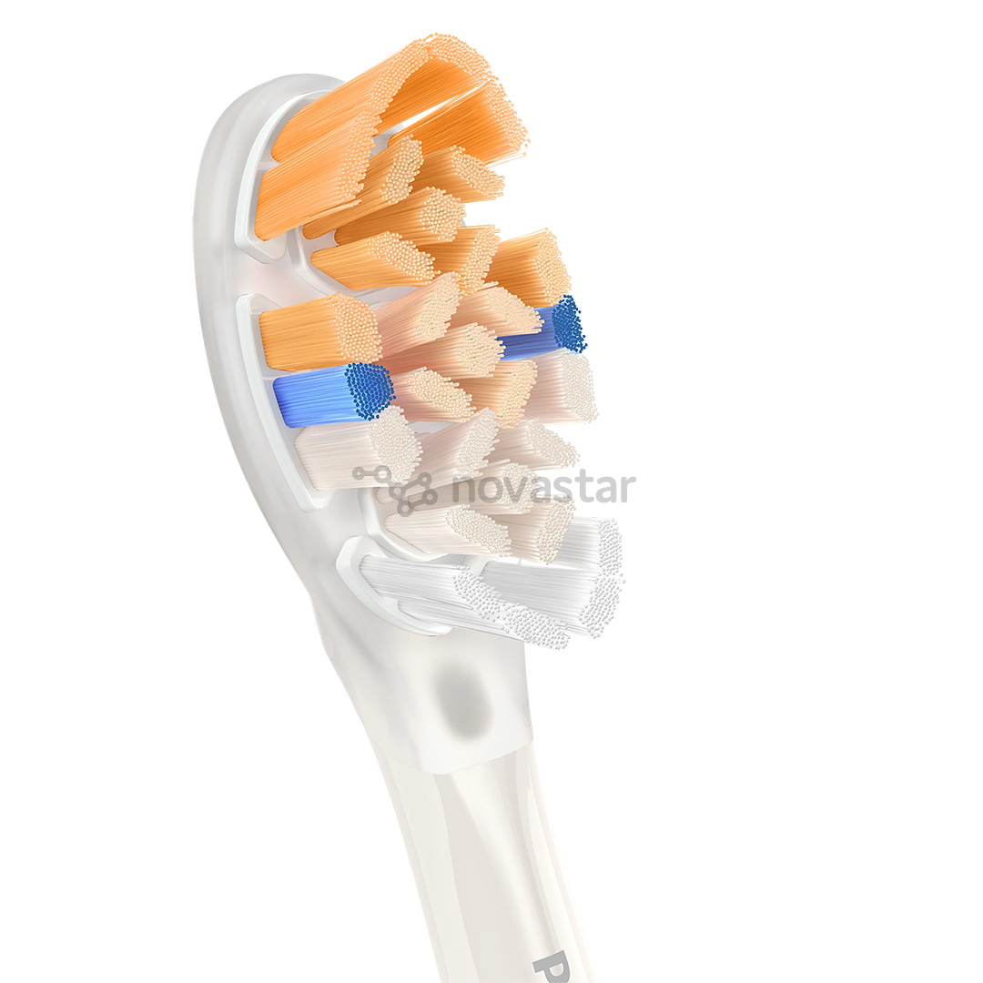 Philips Sonicare Premium All-in-One, 4 vnt., balti - Dantų šepetėlių antgaliai