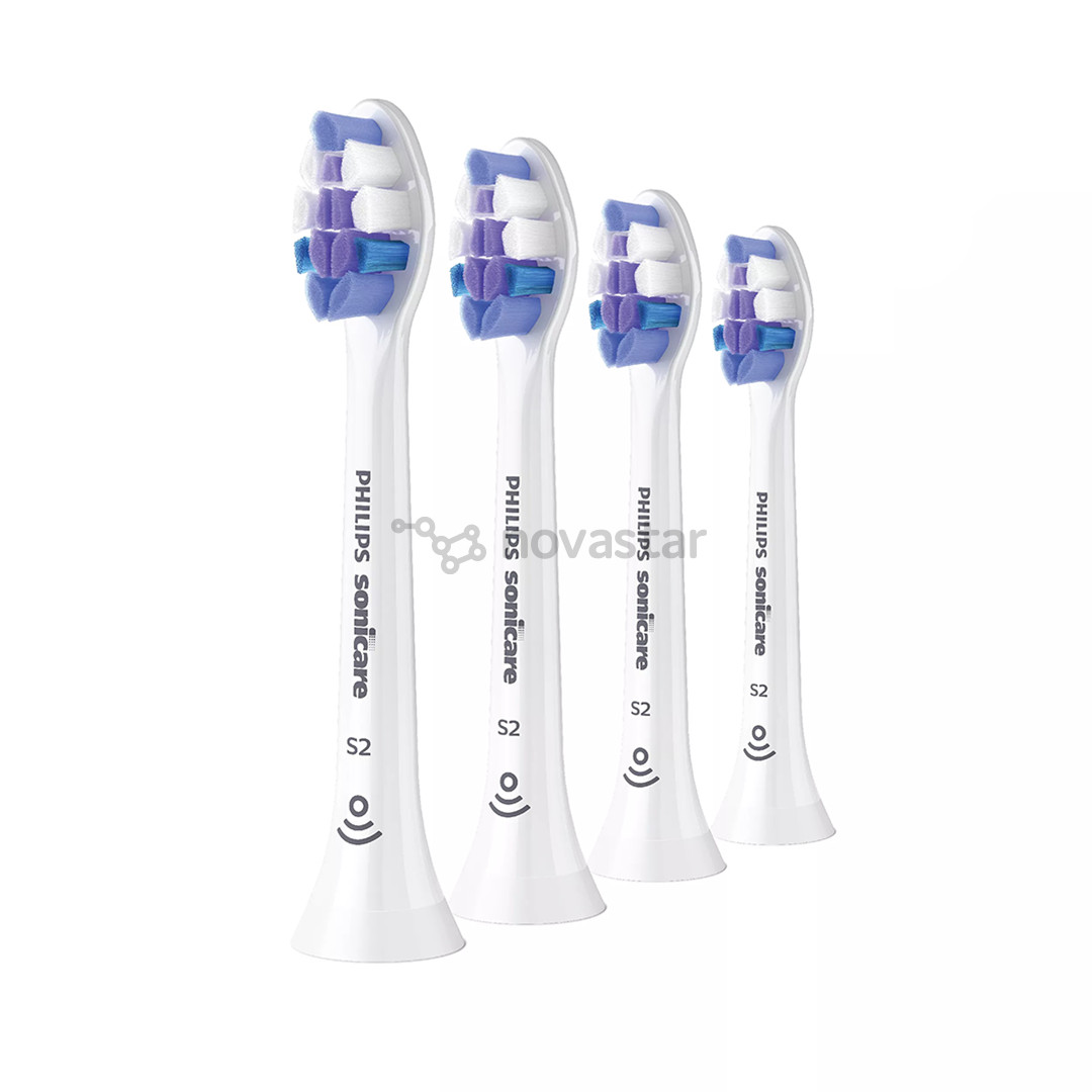 Philips Sonicare S2 Sensitive, 4 pieces, white - Spare brushes