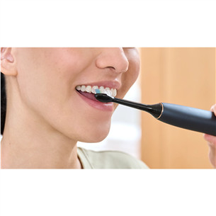 Philips Sonicare Optimal White, 4 vnt., juodi - Dantų šepetėlių antgaliai