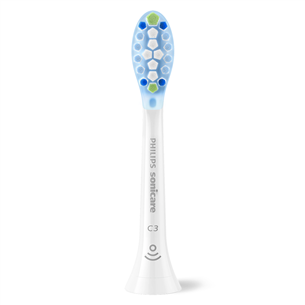 Dantų šepetėlių antgaliai Philips Sonicare Premium Plaque Defence, 2 vnt., balti