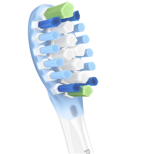 Dantų šepetėlių antgaliai Philips Sonicare Premium Plaque Defence, 2 vnt., balti