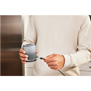 Belaidė kokteilinė Ninja Blast Max, sidabro spalvos