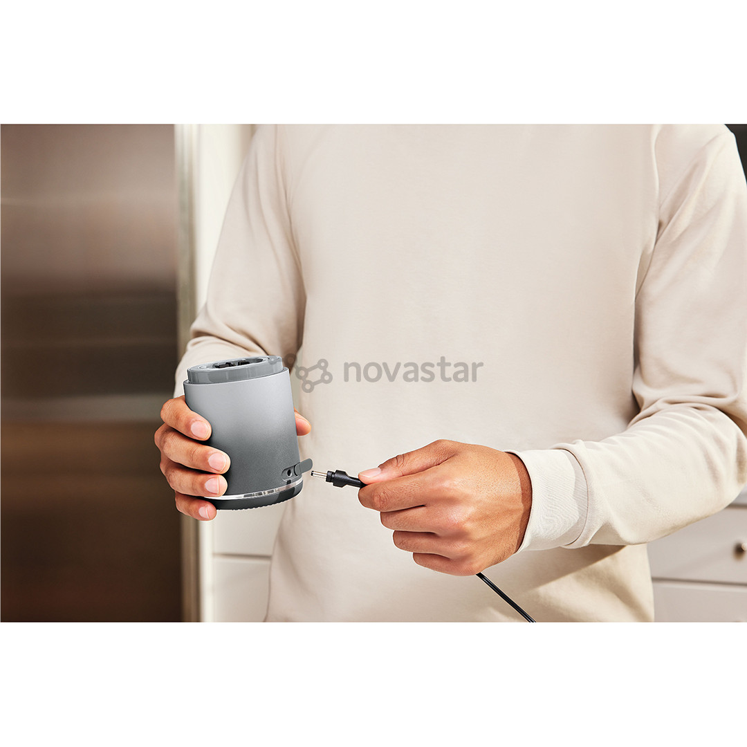 Belaidė kokteilinė Ninja Blast Max, sidabro spalvos