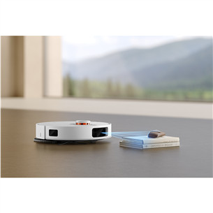 Dulkių siurblys robotas Xiaomi Robot Vacuum X20 Pro, wet & dry, baltas