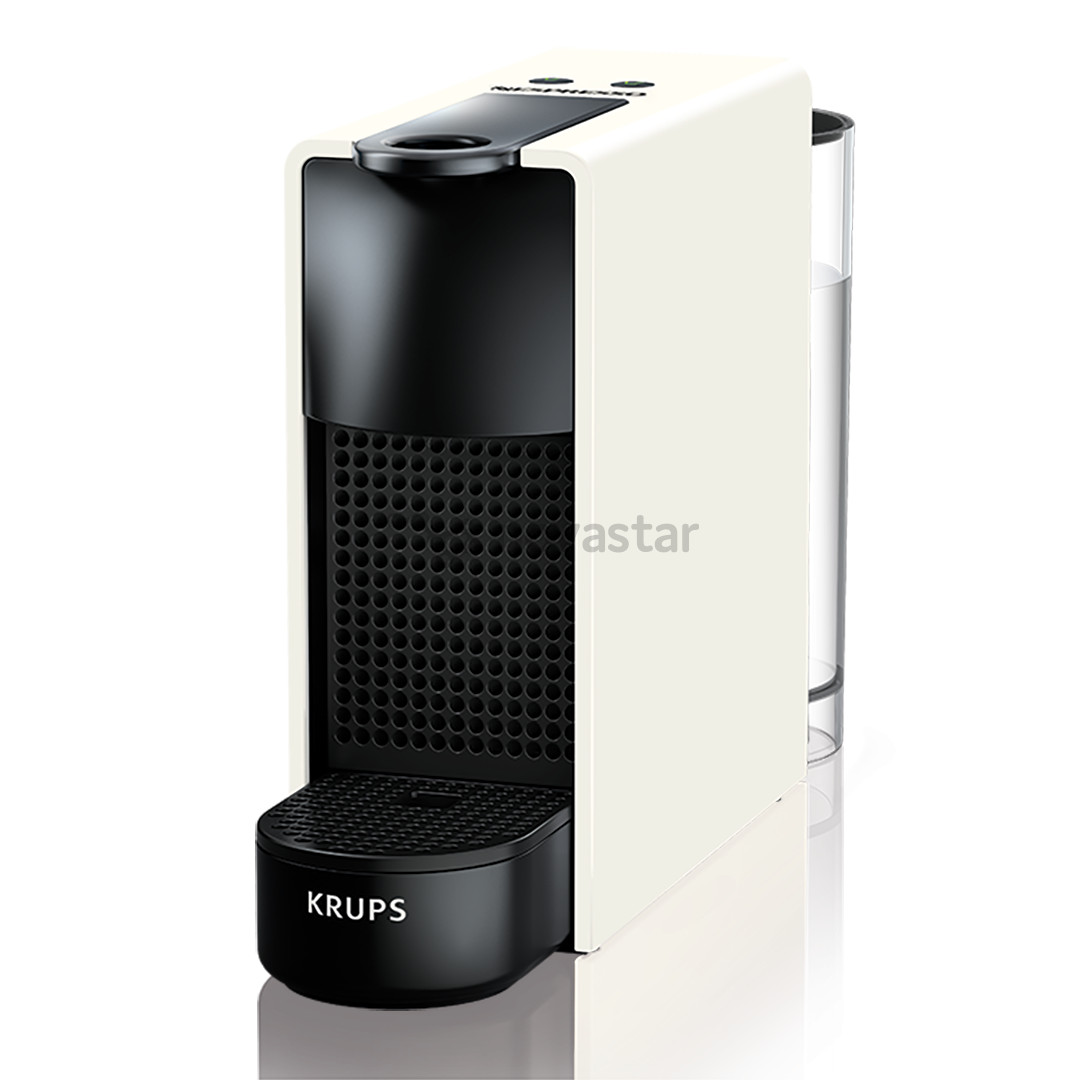 Kapsulinis kavos aparatas Krups Nespresso Essenza Mini, baltas