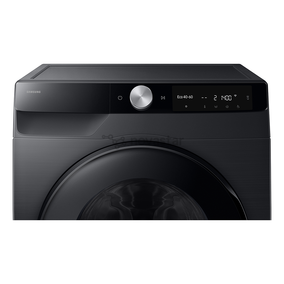 Skalbimo mašina su džiovykle Samsung, 5 kg / 9 kg, gylis 48 cm, 1400 rpm, juoda