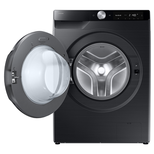 Skalbimo mašina su džiovykle Samsung, 5 kg / 9 kg, gylis 48 cm, 1400 rpm, juoda