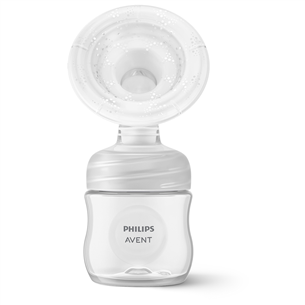 Viengubas elektrinis pientraukis Philips Avent, įkraunamas, baltas