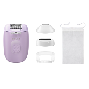 Epiliatorius Philips Epilator Series 4000, violetinis BRE257/00