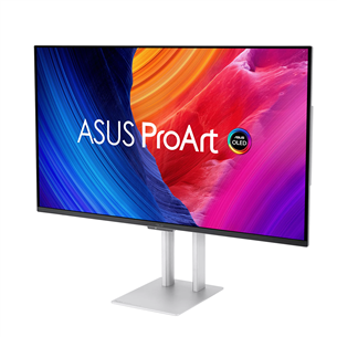 Asus ProArt OLED, 32'', 240 Hz, OLED, silver - Monitor