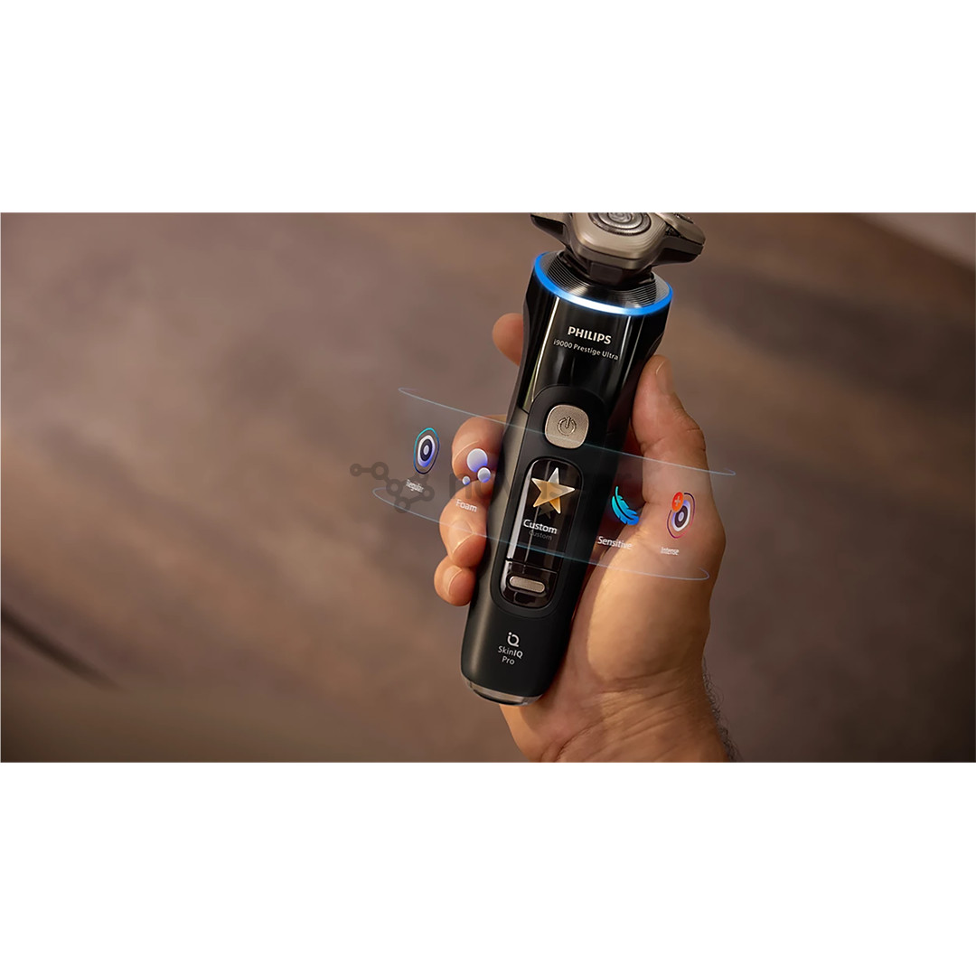 Philips i9000 Prestige Ultra, juoda - Barzdaskutė
