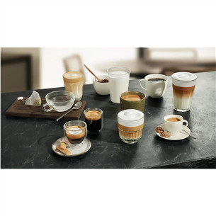 Kavos aparatas Siemens EQ500, juodas/sidabrinis