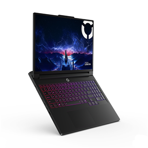 Nešiojamas kompiuteris Lenovo Legion Pro 7 16IAX10H, 16'', WQXGA, OLED, 240 Hz, Ultra 9, 32 GB, 2 TB, RTX 5080, ENG, juodas