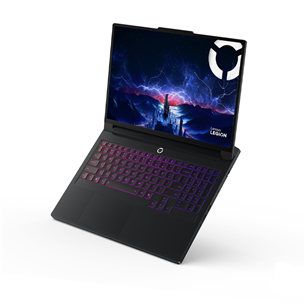 Nešiojamas kompiuteris Lenovo Legion Pro 7 16IAX10H, 16'', WQXGA, OLED, 240 Hz, Ultra 9, 32 GB, 2 TB, RTX 5080, ENG, juodas