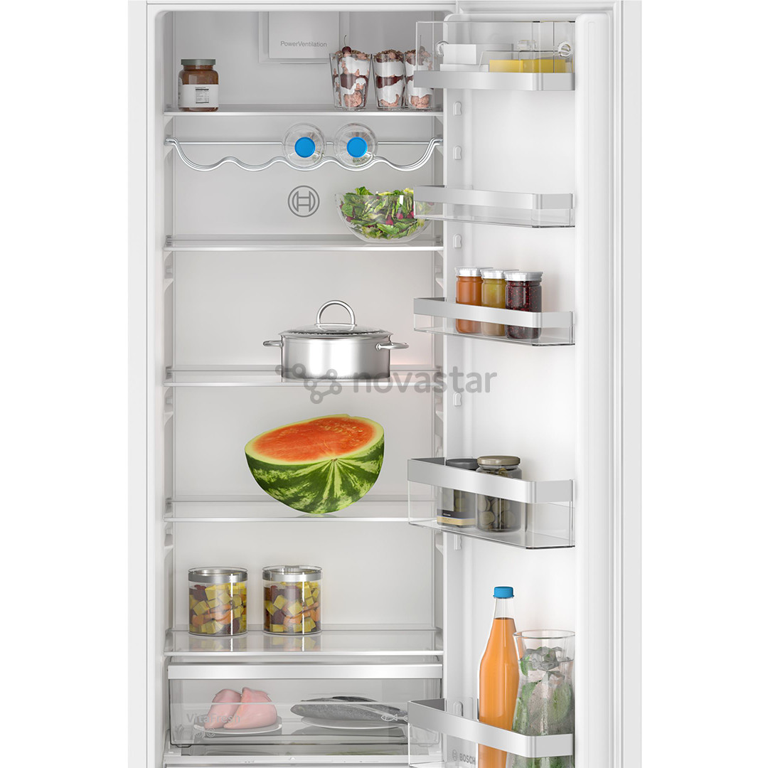 Bosch, Series 6, 310 л, высота 178 см - Интегрируемый холодильный шкаф