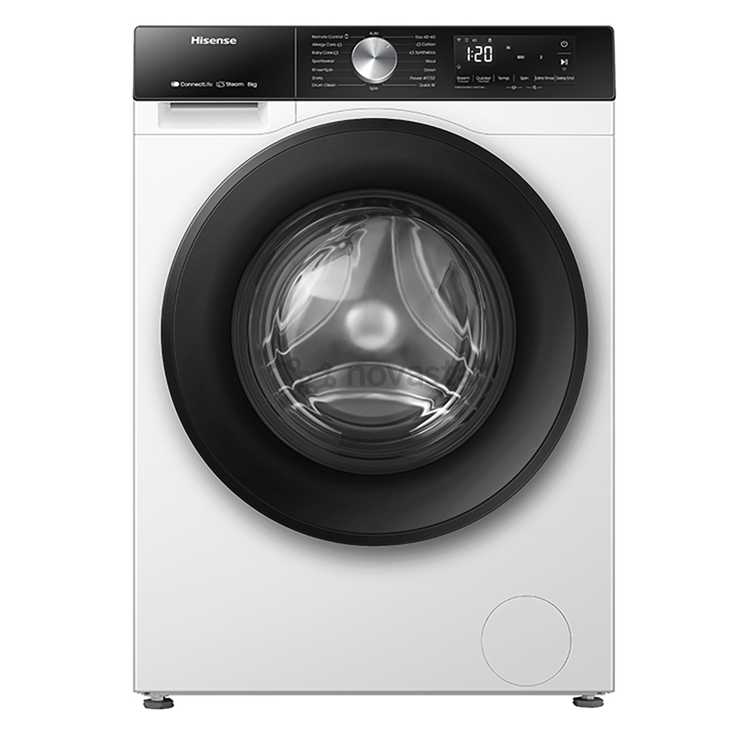 Hisense, 8 kg, gylis 51 cm, 1400 aps./min. - Skalbimo mašina